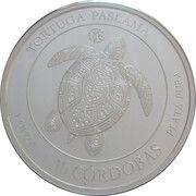 10 Córdobas Paslama Turtle, Nicaragua, 2020 reverse image