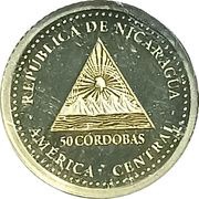 50 Córdobas Alexander von Humboldt obverse image