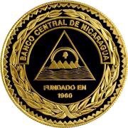 100 Córdobas 40th Anniversary BCN obverse image