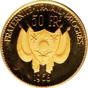 50 Francs Lion obverse image