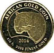 100 Francs Leopard, Niger, 2014 reverse image