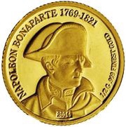 100 Francs Napoleon Bonaparte, Niger, 2014 reverse image