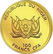 100 Francs Zebu obverse image