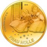 100 Francs Frau Holle, Niger, 2016 reverse image
