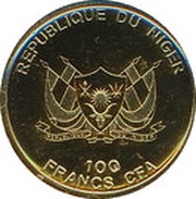100 Francs Mozart obverse image