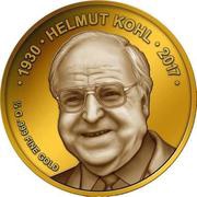 100 Francs Helmut Kohl, Niger, 2017 reverse image