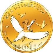 100 Francs Nils Holgersson, Niger, 2017 reverse image