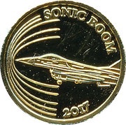 100 Francs Sonic boom, Niger, 2017 reverse image