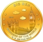 100 Francs Big Ben, Niger, 2018 reverse image
