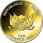 100 Francs Eiffel Tower obverse image