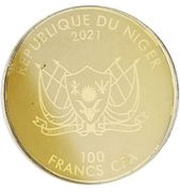 100 Francs 5 Dollars obverse image