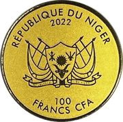 100 Francs CFA 20 Marks obverse image