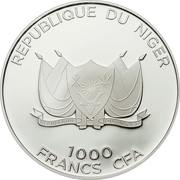 1000 Francs Quran obverse image