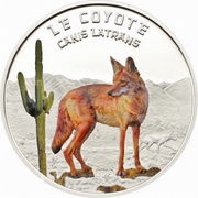 1000 Francs Coyote reverse image