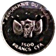 1500 Francs Gadoufaoua obverse image