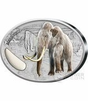 1500 Francs Wooly mammoth, Niger, 2015 reverse image
