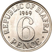 6 Pence reverse image