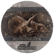 5 Cents - Elizabeth II Triceratops reverse image