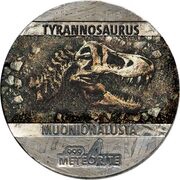 5 Cents - Elizabeth II Tyrannosaurus reverse image