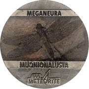 5 Cents - Elizabeth II Meganeura, Niue, 2021 reverse image