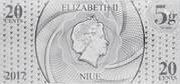 20 Cents - Elizabeth II Mickey Mouse and Friends obverse image