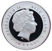 50 Cents - Elizabeth II Boxing obverse image