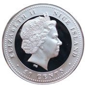 50 Cents - Elizabeth II Hockey obverse image