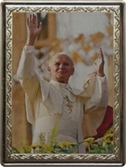 ½ Dollar - Elizabeth II John Paul II reverse image