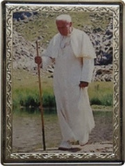½ Dollar - Elizabeth II John Paul II, Niue, 2008 reverse image