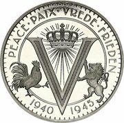 50 Cents - Elizabeth II 75 Years Peace and Liberty, Niue, 2020 reverse image
