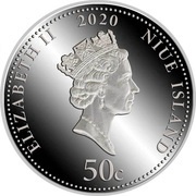 50 Cents - Elizabeth II Love Tree obverse image