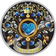 50 Cents - Elizabeth II Love Tree, Niue, 2020 reverse image
