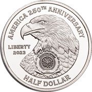 ½ Dollar - Charles III Lexington & Concord obverse image