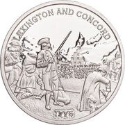 ½ Dollar - Charles III Lexington & Concord reverse image