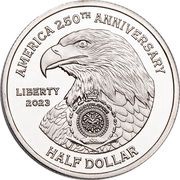 ½ Dollar - Charles III Midnight Ride obverse image