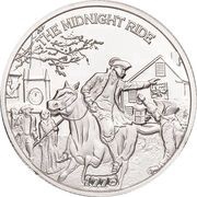 ½ Dollar - Charles III Midnight Ride, Niue, 2023 reverse image