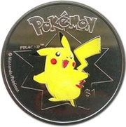 1 Dollar - Elizabeth II Pikachu, Niue, 2002 reverse image