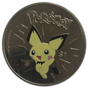 1 Dollar - Elizabeth II Pichu, Niue, 2002 reverse image