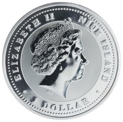1 Dollar - Elizabeth II Victory obverse image