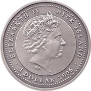 1 Dollar - Elizabeth II Year of the Pig obverse image