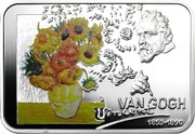 1 Dollar - Elizabeth II Vincent van Gogh, Niue, 2007 reverse image