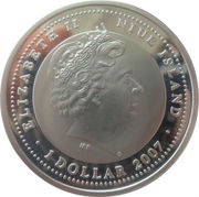 1 Dollar - Elizabeth II Year of the Rat obverse image