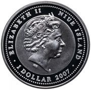 1 Dollar - Elizabeth II Year of the Rat obverse image