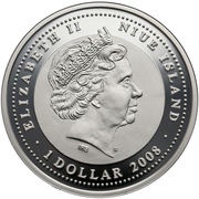 1 Dollar - Elizabeth II Year of the Ox obverse image