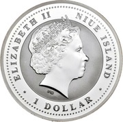 1 Dollar - Elizabeth II Year of the Rat obverse image