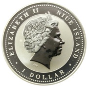 1 Dollar - Elizabeth II Year of the Rat: Lucky obverse image