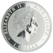1 Dollar - Elizabeth II Year of the Rat obverse image