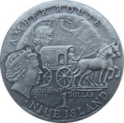 1 Dollar - Elizabeth II Elbląg obverse image