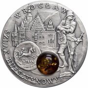 1 Dollar - Elizabeth II Wrocław, Niue, 2009 reverse image