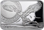 1 Dollar - Elizabeth II Icarus, Niue, 2010 reverse image